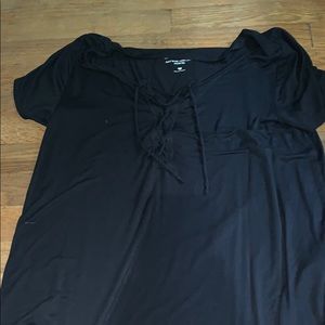 Hollister criss cross top